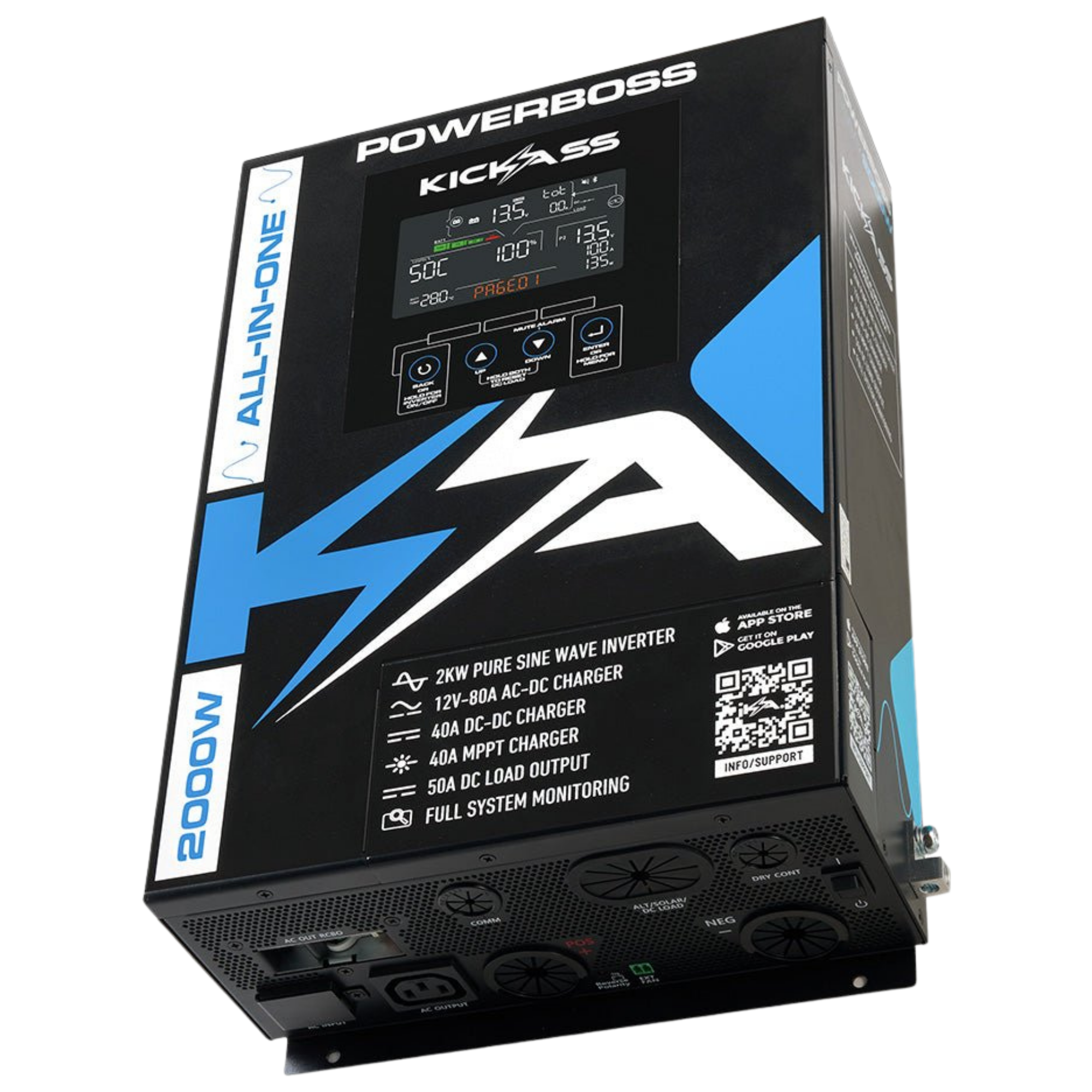 PowerBoss all-in-one 2000W power system